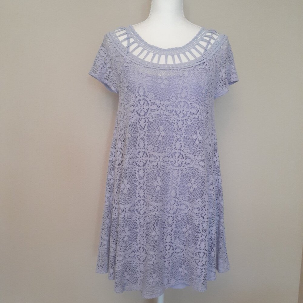 Free People Lace Mini Dress
